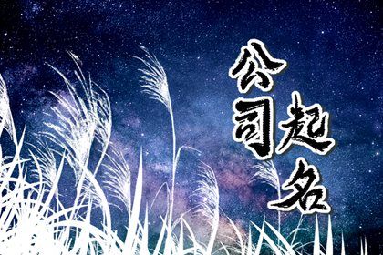 朗朗上口的广告公司名字 有取之不尽用之不竭的创意