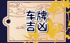 车号最旺的5个数字 增运增福的吉利号码