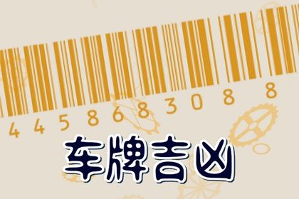 怎么选车牌号码吉祥号 吉利数字查询