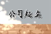 比较顺的2个字公司名 比较大气的2字名字