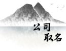 取名字公司名称 寓意好大气的公司名字